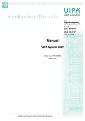 VIPA System 200V Series Manual
