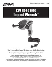 Wagan 12V Roadside Impact Wrench User Manual
