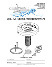 Aquacontrol EVOLUTION Instruction Manual