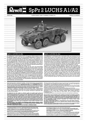 REVELL SpPz 2 LUCHS A2 Manual