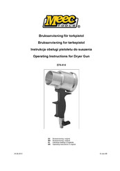 Meec tools 074-414 Operating Instructions Manual