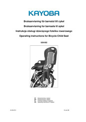 Kayoba 639-002 Operating Instructions Manual