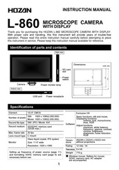 HOZAN L-860 Instruction Manual