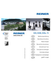Reiner D28a Operating Instructions Manual