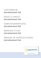 Audio Service microConnect Set User Manual