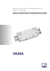 HBM VK20A Mounting Instructions