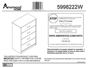 Ameriwood HOME 5998222W Manual