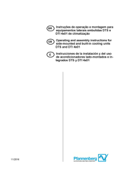 Pfannenberg DTI 4x01 Series Operating And Assembly Instructions Manual