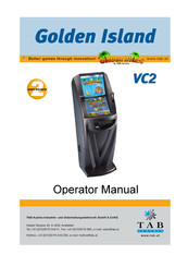 TAB-Austria Golden Island VC2 Operator's Manual