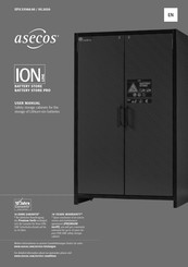 asecos ION BATTERY STORE PRO User Manual