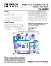 Analog Devices EVAL-ADP8860 Manual