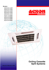 Acson international ACK 15 Series Manual