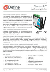 Define Instruments Nimbus IoT Manual