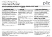 Pilz PSEN rs 2.0 Installation And Operating Instructions Manual
