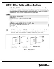 National Instruments 5761R User Manual And Specifications