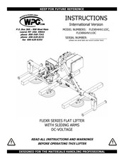 Wpg FLEXR Series Instructions Manual
