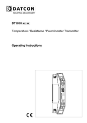 Datcon DT1010 Series Operating Instructions Manual