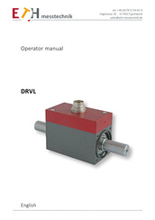 ETH-messtechnik DRVL-III Operator's Manual