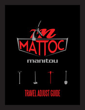 Manitou Mattoc Travel Adjust Manual