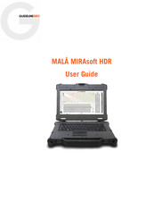 Guideline Geo MALA MIRAsoft HDR User Manual