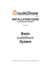 Digital Home Communications AudioShare Installation Manual