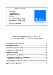 Dyck-Carts SAM Manual