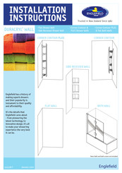 Kohler SIDE RECESSED WALL Installation Instructions Manual