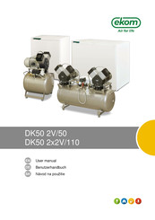 EKOM DK50 2x2V/110 S/M User Manual