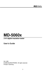Sourcetronic MD-5060 Series User Manual