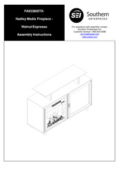 SEI Hadley FA933800TX Assembly Instructions Manual