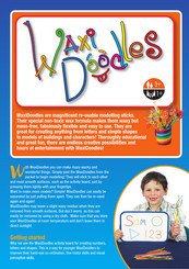 Happy Puzzle WaxiDoodles Instructions Manual