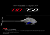 HD Helicopters HD 750 CELL DBDS Assembly Manual