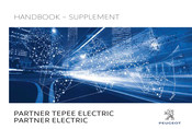 PEUGEOT PARTNER ELECTRIC Owners Handbook Supplement