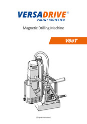 Holemaker Technology VERSADRIVE V60T Original Instructions Manual