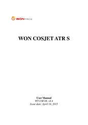 WON TECH WON COSJET ATR S User Manual