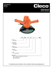Cleco 1200 Series Operating Instructions And Parts Manual