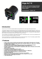 Vega ALT-5 Operating Manual