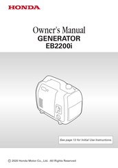 Honda EB2200i Owner's Manual