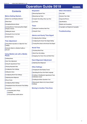 Edifice ECB-10 / 5618 / Personal Schedule Management \u0026 Bluetooth