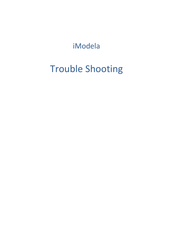Roland iModela Troubleshooting Manual
