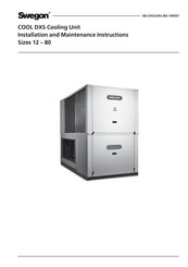 Swegon COOL DXS Installation And Maintenance Instructions Manual
