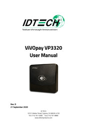 IDTECH ViVOpay VP3320 User Manual