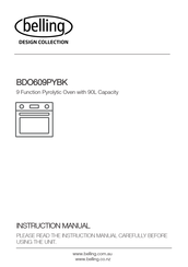 Belling BDO609PYBK Instruction Manual