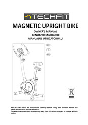 TECHFIT B380 Owner's Manual