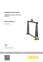 Vega WEIGHTRAC 31 Operating Instructions Manual