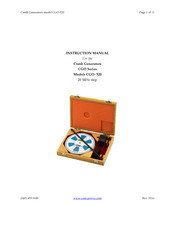 Com-Power CGO Series Instruction Manual