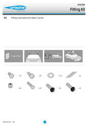 Whispbar K423W Fitting Instructions Manual