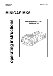 Zellweger MINIGAS MK5 Operating Instructions Manual