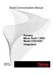 Thermo Electron Ramsey Micro-Tech 3000 Series Serial Communications Manual