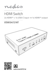 nedis VSWI34721AT Quick Start Manual
